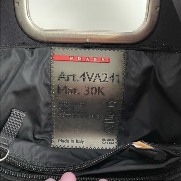 VTG Prada Neoprene Bag - Picture 8 of 12